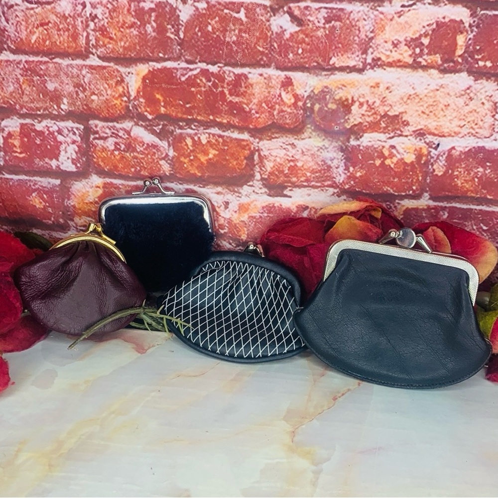 Vintage Kisslock Change Purse Lot - Picture 1 of 12